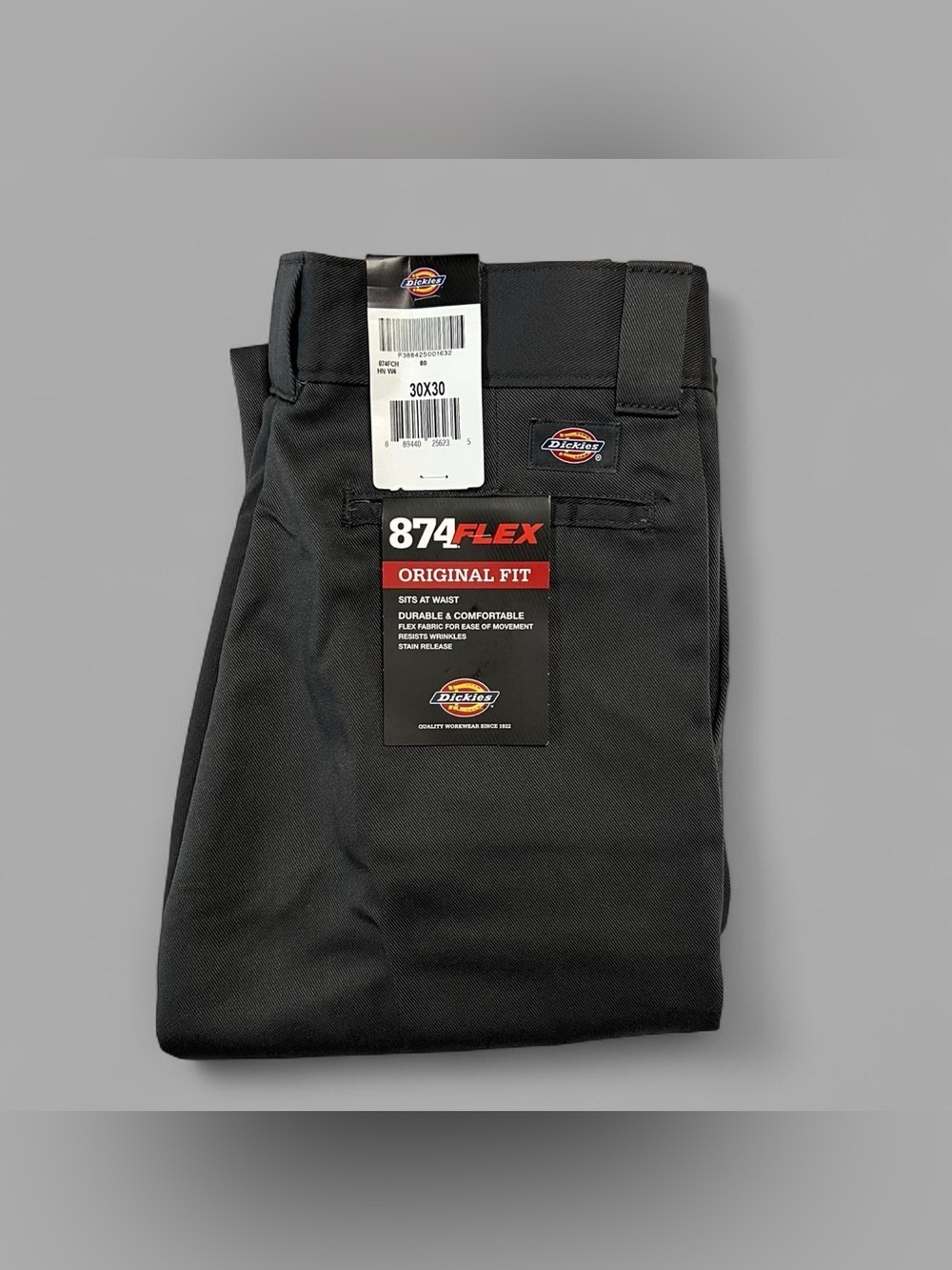 NWT Dickies 874 Flex Original Fit Straight Leg Utility Work Pants. Size 30x30.